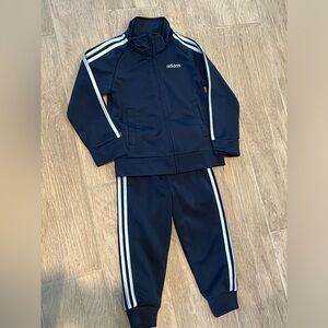 Toddler Adidas Blue Set. Track Suit